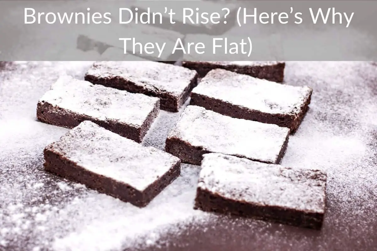 Brownies Didn’t Rise? (Here’s Why They Are Flat) Get Eatin’