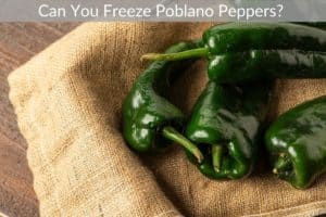 Can You Freeze Poblano Peppers? 