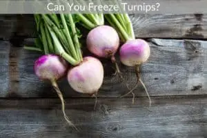 Can You Freeze Turnips?