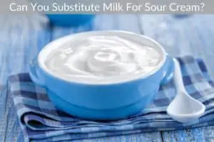 Can You Substitute Milk For Sour Cream?