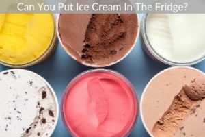 Can You Put Ice Cream In The Fridge?