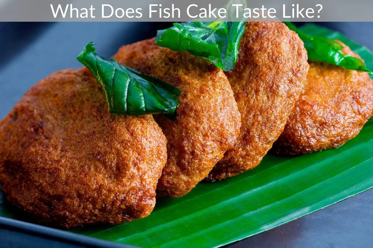 what does fish cakes taste like